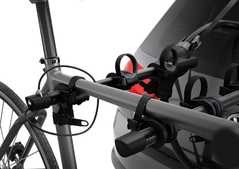 Thule Gateway Pro 3 Hanging-Style Trunk Bike Rack w/Anti-Sway Cages (Up to 3 Bikes) - Black - Additional View 13