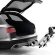 Load image into Gallery viewer, Thule Helium Pro 3 - Hanging Hitch Bike Rack w/HitchSwitch Tilt-Down (Up to 3 Bikes) - Silver - Additional View 8