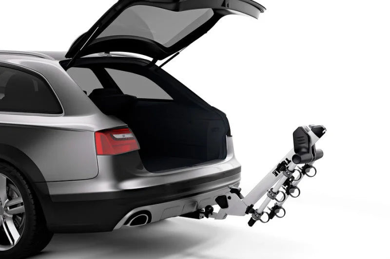 Thule Helium Pro 3 - Hanging Hitch Bike Rack w/HitchSwitch Tilt-Down (Up to 3 Bikes) - Silver - Additional View 8