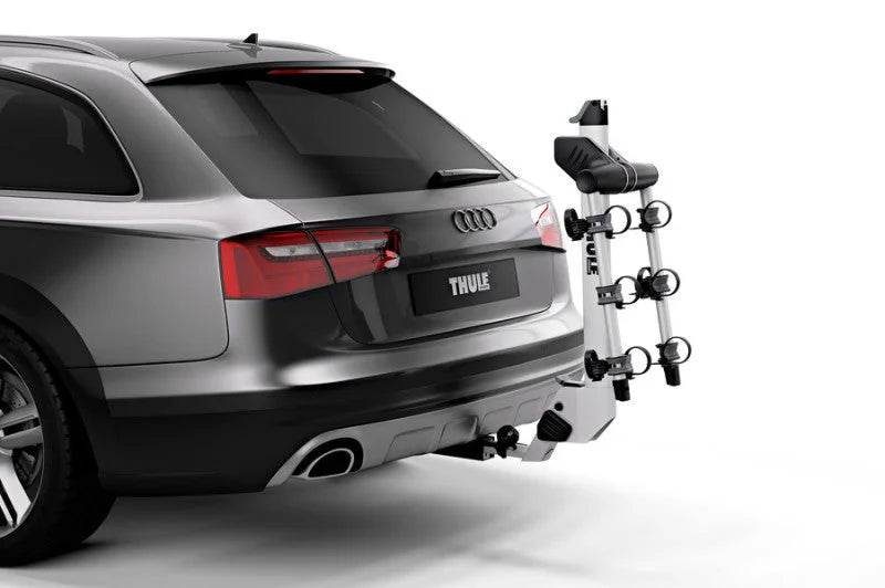 Thule Helium Pro 3 - Hanging Hitch Bike Rack w/HitchSwitch Tilt-Down (Up to 3 Bikes) - Silver - Additional View 11