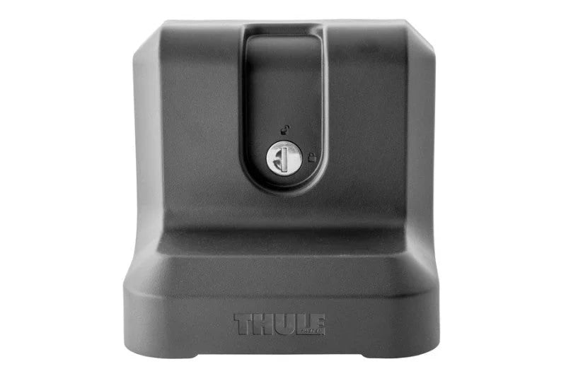 Thule HideAway Awning T-Track Adapter for TracRac Load Bars (w/Lock) - Black - Side View