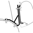 Load image into Gallery viewer, Thule HideAway Awning Wall Mount Adapter for Dodge ProMaster - Black/Silver - Side View