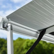 Load image into Gallery viewer, Thule Hold Down Kit for HideAway Awnings (w/Storage Bag) - Black/Silver - Side View