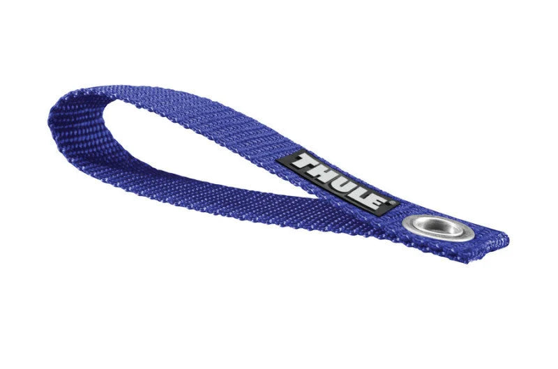 Thule Hood Loop Strap - Bow Boat & Stern Tie-Down Loop (Set of 2) - Blue - Side View