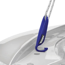 Load image into Gallery viewer, Thule Hood Loop Strap - Bow Boat &amp; Stern Tie-Down Loop (Set of 2) - Blue - Back View