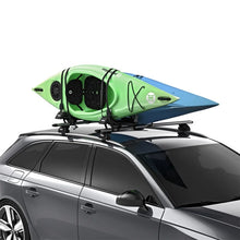 Load image into Gallery viewer, Thule Hull-A-Port XTR J-Style Kayak Rack - Black - Side View