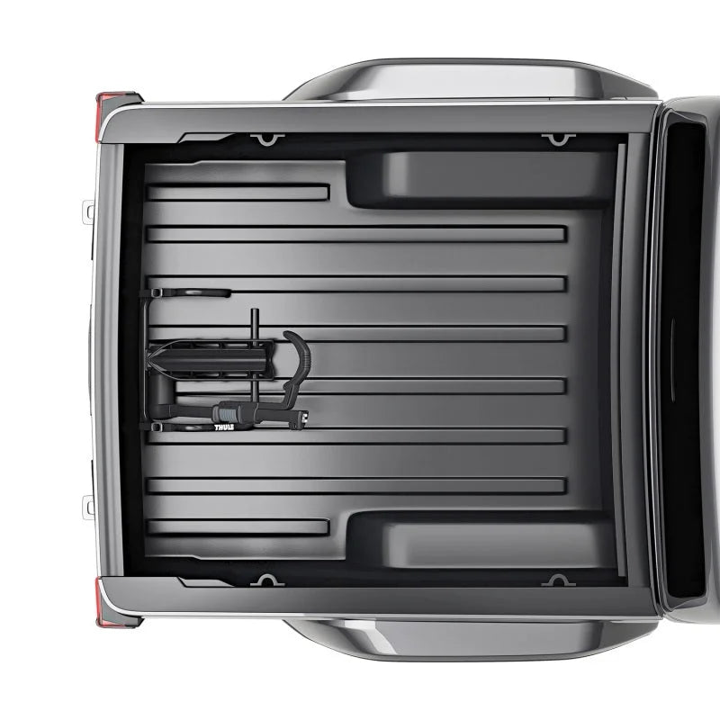 Thule Insta-Gater Pro - Upright Bike Rack for Truck Beds - Black - Side View