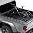Load image into Gallery viewer, Thule Insta-Gater Pro - Upright Bike Rack for Truck Beds - Black - Back View