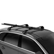 Load image into Gallery viewer, Thule JawGrip Multi-Purpose Water Sports Holder (for Paddles/Oars/Masts) - Black - Back View