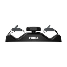 Load image into Gallery viewer, Thule JawGrip Multi-Purpose Water Sports Holder (for Paddles/Oars/Masts) - Black - Installation View