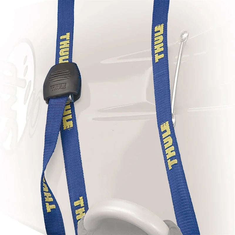Thule Load Straps w/Cam Action Buckles 15ft. (Set of 2) - Blue - Side View