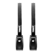 Load image into Gallery viewer, Thule Locking Straps 13ft. (Includes 2 One-Key Lock Cylinders) 2 Pack - Black - Main Product View