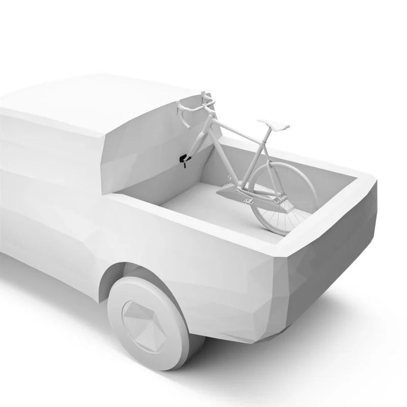 Thule Low Rider Pro Truck Bed Bike Mount - Black - Installation View
