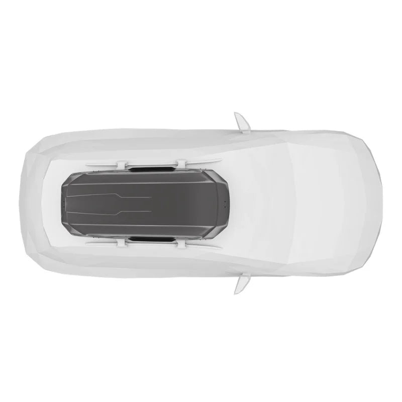 Thule Motion 3 L Roof Box Glossy - Titan - Side View