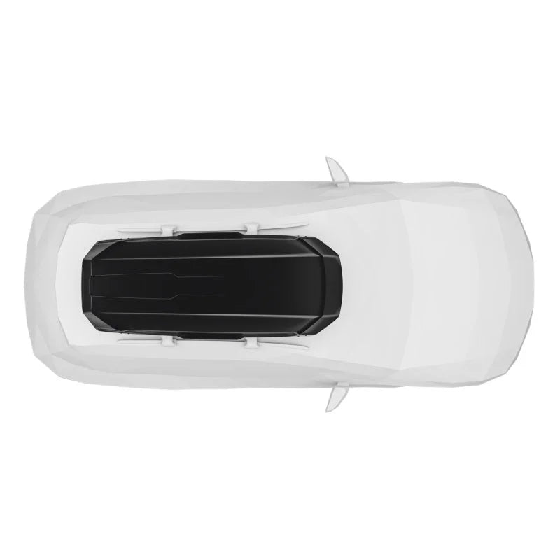 Thule Motion 3 XL Low Roof Box Glossy - Black - Side View