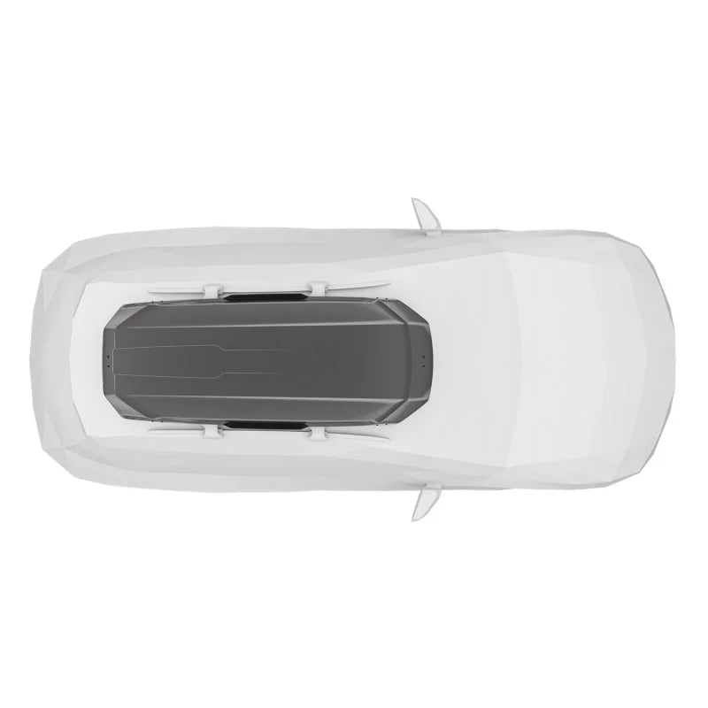 Thule Motion 3 XL Low Roof Box Glossy - Titan - Installation View