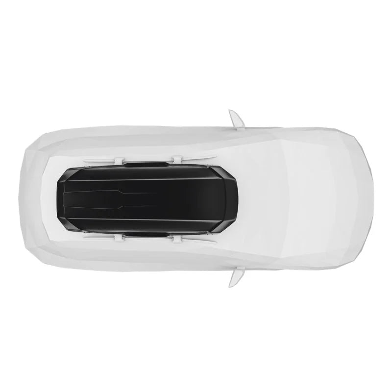 Thule Motion 3 XL Roof Box Glossy - Black - Back View