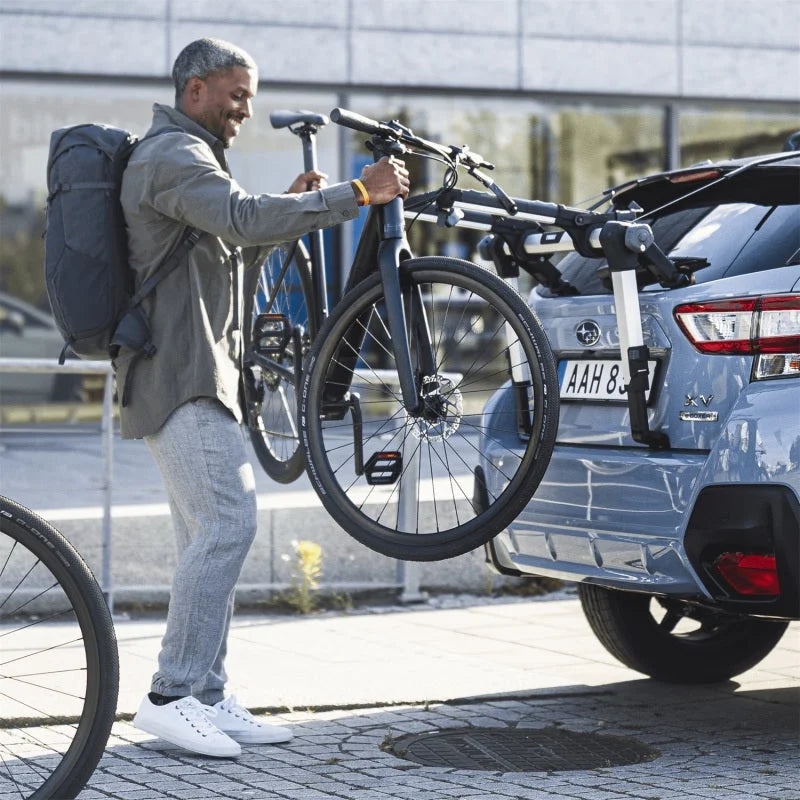Thule OutWay Hanging-Style Trunk Bike Rack (Up to 3 Bikes) - Silver/Black - Additional View 6