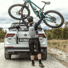 Load image into Gallery viewer, Thule OutWay Platform-Style Trunk Mount Bike Rack w/Raised Platform (Up to 2 Bikes) - Silver/Black - Additional View 5