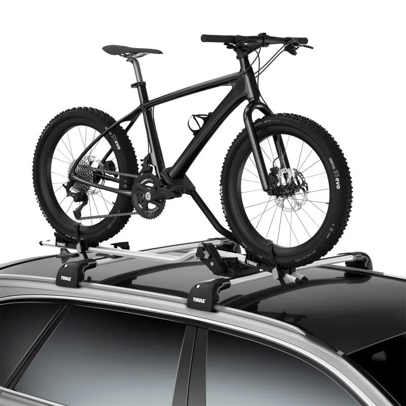 Thule ProRide FatBike Adapter (Replacement Wheel Holder for ProRide Bike Carrier) - Black - Installation View