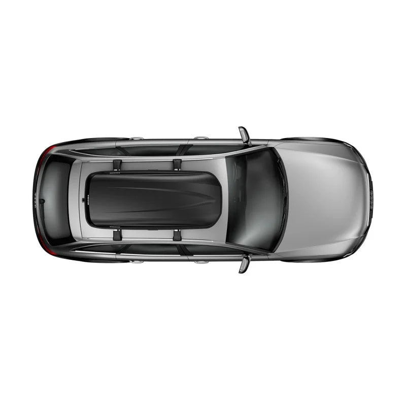 Thule Pulse L Roof-Mounted Cargo Box - Black - Back View