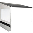 Load image into Gallery viewer, Thule Rain Blocker G2 Side Panel (Small) - Silver - Side View