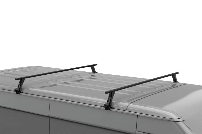 Thule Rapid Gutter Foot Pack (High - 8in. Clearance) - Black - Side View
