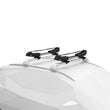 Load image into Gallery viewer, Thule SUP Taxi XT - Stand Up Paddleboard Carrier (Fits Boards Up to 34in. Wide) - Black/Silver - Back View