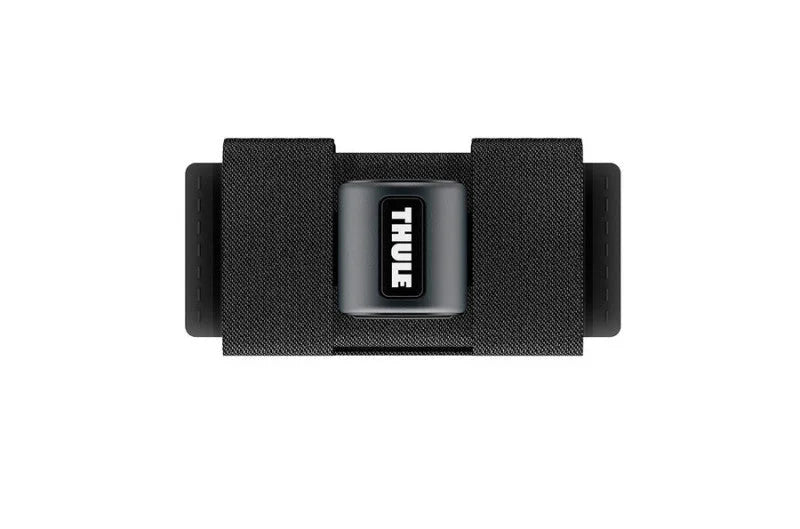 Thule Skiclick Roof Mount Ski Transporter (Fits 1 Pair of Skis) - Black - Side View