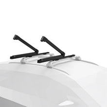 Load image into Gallery viewer, Thule SnowPack Extender Slide-out Ski/Snowboard Rack (Up to 6 Pair Skis/4 Snowboards) - Black - Installation View