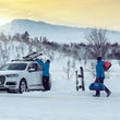 Load image into Gallery viewer, Thule SnowPack Extender Slide-out Ski/Snowboard Rack (Up to 6 Pair Skis/4 Snowboards) - Black - Additional View 7
