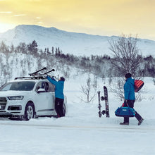 Load image into Gallery viewer, Thule SnowPack Extender Slide-out Ski/Snowboard Rack (Up to 6 Pair Skis/4 Snowboards) - Black - Additional View 7