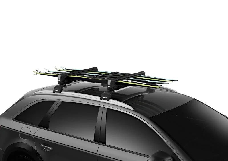 Thule SnowPack Extender Slide-out Ski/Snowboard Rack (Up to 6 Pair Skis/4 Snowboards) - Black - Additional View 8