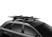 Load image into Gallery viewer, Thule SnowPack Extender Slide-out Ski/Snowboard Rack (Up to 6 Pair Skis/4 Snowboards) - Black - Additional View 8