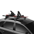 Load image into Gallery viewer, Thule SnowPack Extender Slide-out Ski/Snowboard Rack (Up to 6 Pair Skis/4 Snowboards) - Black - Additional View 10