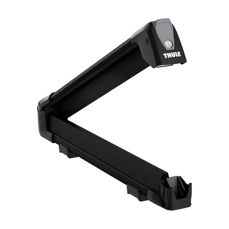 Thule SnowPack L Ski/Snowboard Rack - Black (Up to 6 Pair Skis/4 Snowboards) - Installation View