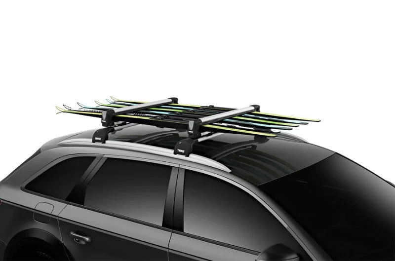 Thule SnowPack L Ski/Snowboard Rack (Up to 6 Pair Skis/4 Snowboards) - Black/Silver - Additional View 6