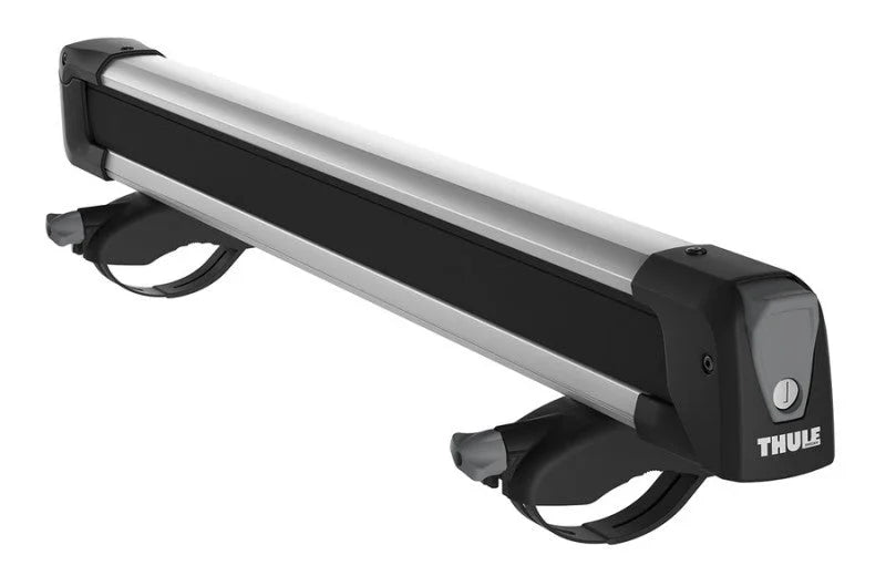 Thule SnowPack L Ski/Snowboard Rack (Up to 6 Pair Skis/4 Snowboards) - Black/Silver - Additional View 8