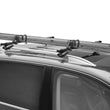 Load image into Gallery viewer, Thule Square Bar Vertical Load Stops (4 Pack) - Black - Installation View