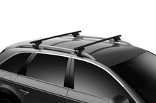 Load image into Gallery viewer, Thule SquareBar 118 Load Bars for Evo Roof Rack System (2 Pack / 47in.) - Black - Side View