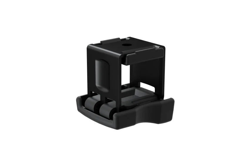 Thule SquareBar Adapter (Mounts Winter/Water Sport Racks to SquareBars) - Black - Back View
