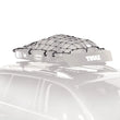 Load image into Gallery viewer, Thule Stretch Cargo Roof Basket Net - Black (Works w/ 1-1/4in. Basket Tubing or Smaller) - Detail View