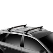 Load image into Gallery viewer, Thule Surf Pad L 30in. Narrow (Fits Square Bars Only) - Black - Back View