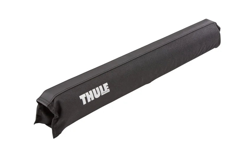 Thule Surf Pad M 20in. Narrow (Fits Square Bars Only) - Black - Installation View