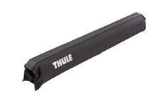 Load image into Gallery viewer, Thule Surf Pad M 20in. Narrow (Fits Square Bars Only) - Black - Installation View