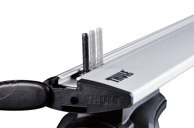 Thule T-Track Adapter Kit for Cargo Boxes (Replaces Standard Power-Click System) - Black - Side View