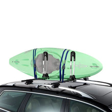 Load image into Gallery viewer, Thule The Stacker Kayak Carrier (Up to 4 Kayaks/Req. Thule Rack System Crossbars) - Black/Silver - Back View