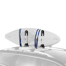 Load image into Gallery viewer, Thule The Stacker Kayak Carrier (Up to 4 Kayaks/Req. Thule Rack System Crossbars) - Black/Silver - Installation View