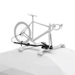 Load image into Gallery viewer, Thule TopRide Fork-Mounted Roof Bike Rack (Fits 9-15mm Thru-Axle &amp; Standard 9mm Quick-Release Bikes) - Side View