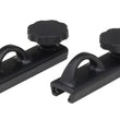 Load image into Gallery viewer, Thule TracRac Base Rail Tiedowns (TracRac SR &amp; Utility Rack Only) 2 Pack - Black - Main Product View